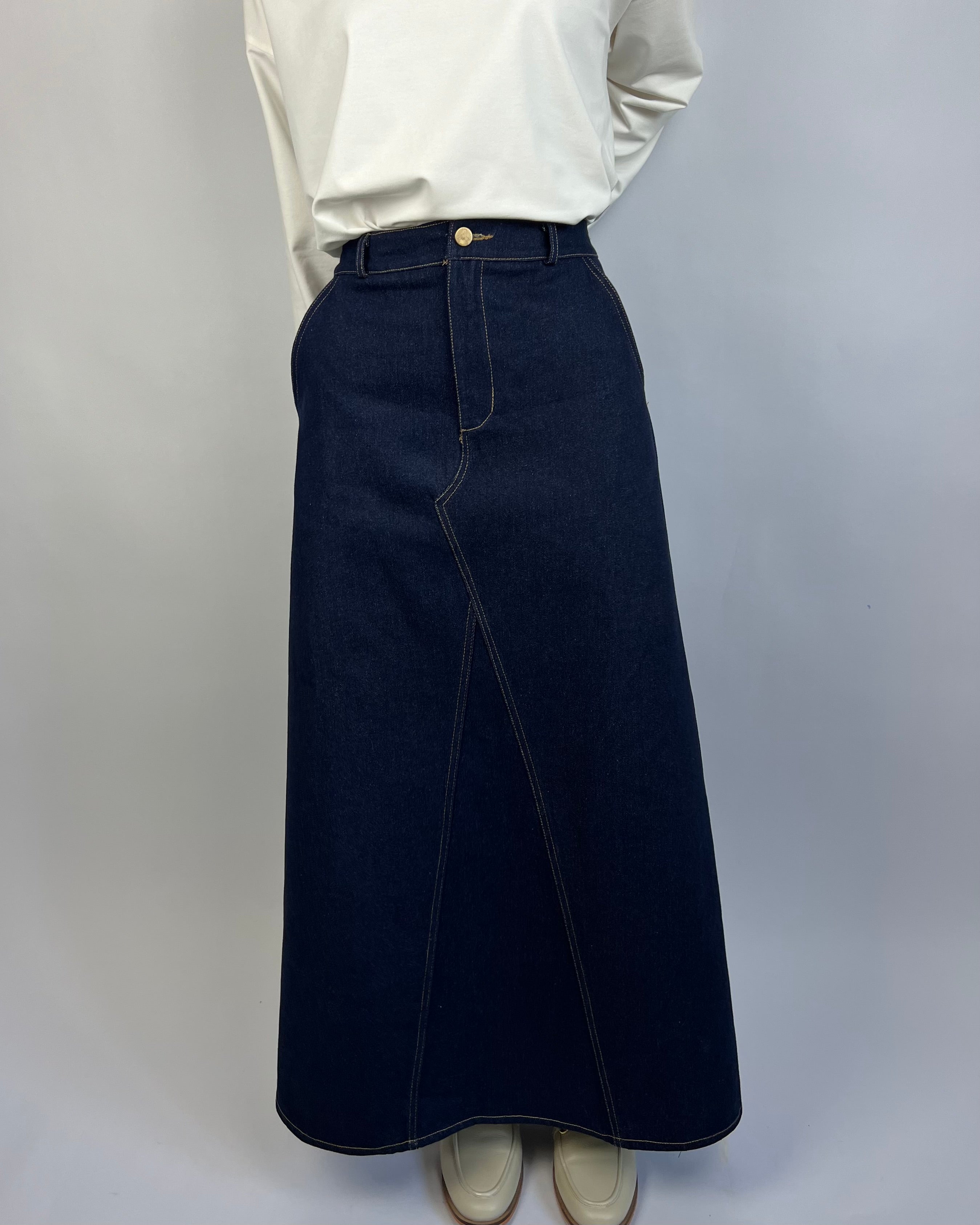 Ensemble marin et denim